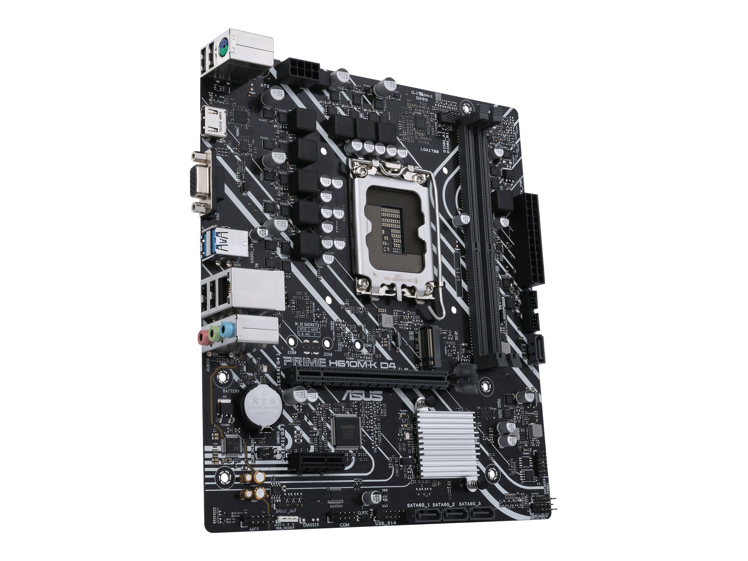 ASUS PRIME H610M-K D4 Motherboard