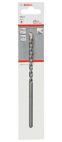 Bosch CYL-3 6 mm Bohrer für Beton