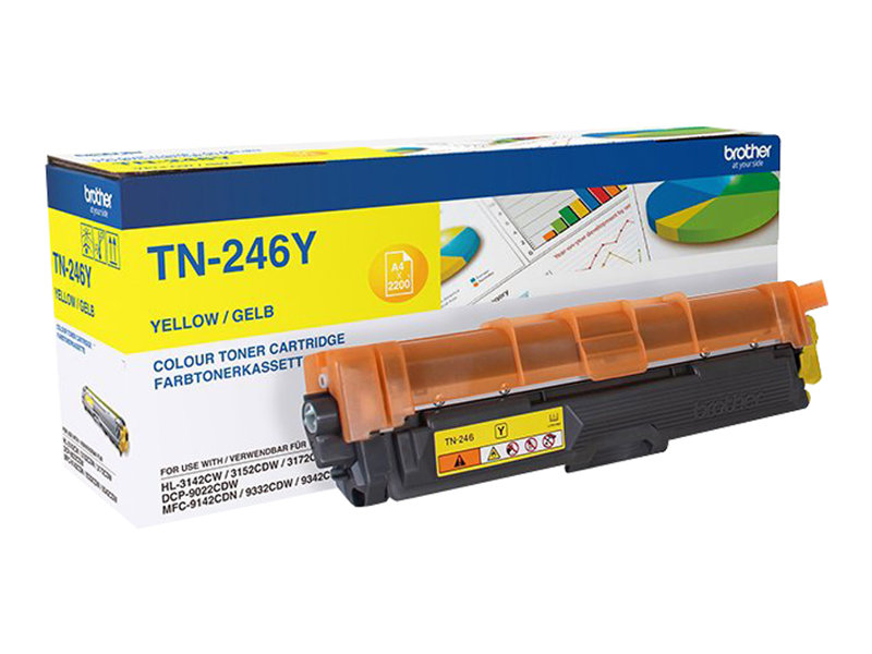 Brother TN-246Y Tonerpatrone Gelb