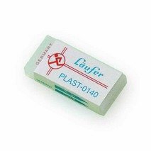 Läufer Radiergummi PLAST-0140 Weiß