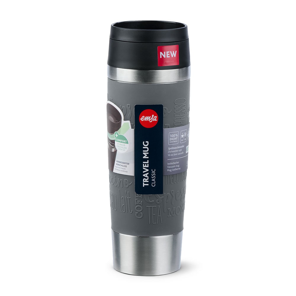 EMSA Isolierbecher Classic Grande grau 0.5 l