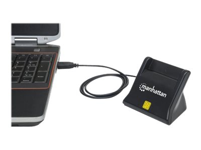 Manhattan USB 2.0 Smart-SIM-Kartenlesegerät 480 Mbps