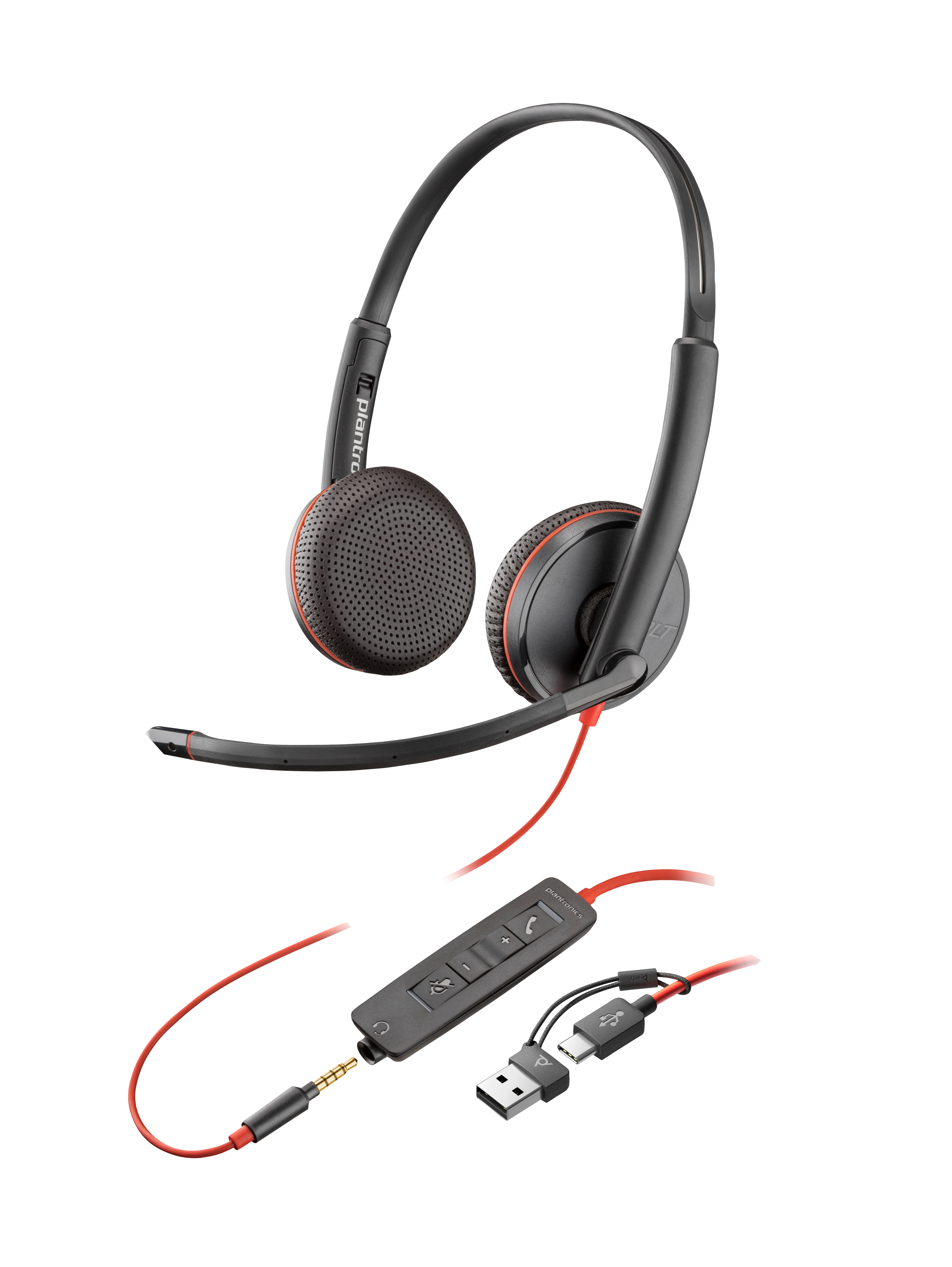 Poly Blackwire 3225 Headset Kabel Stereo
