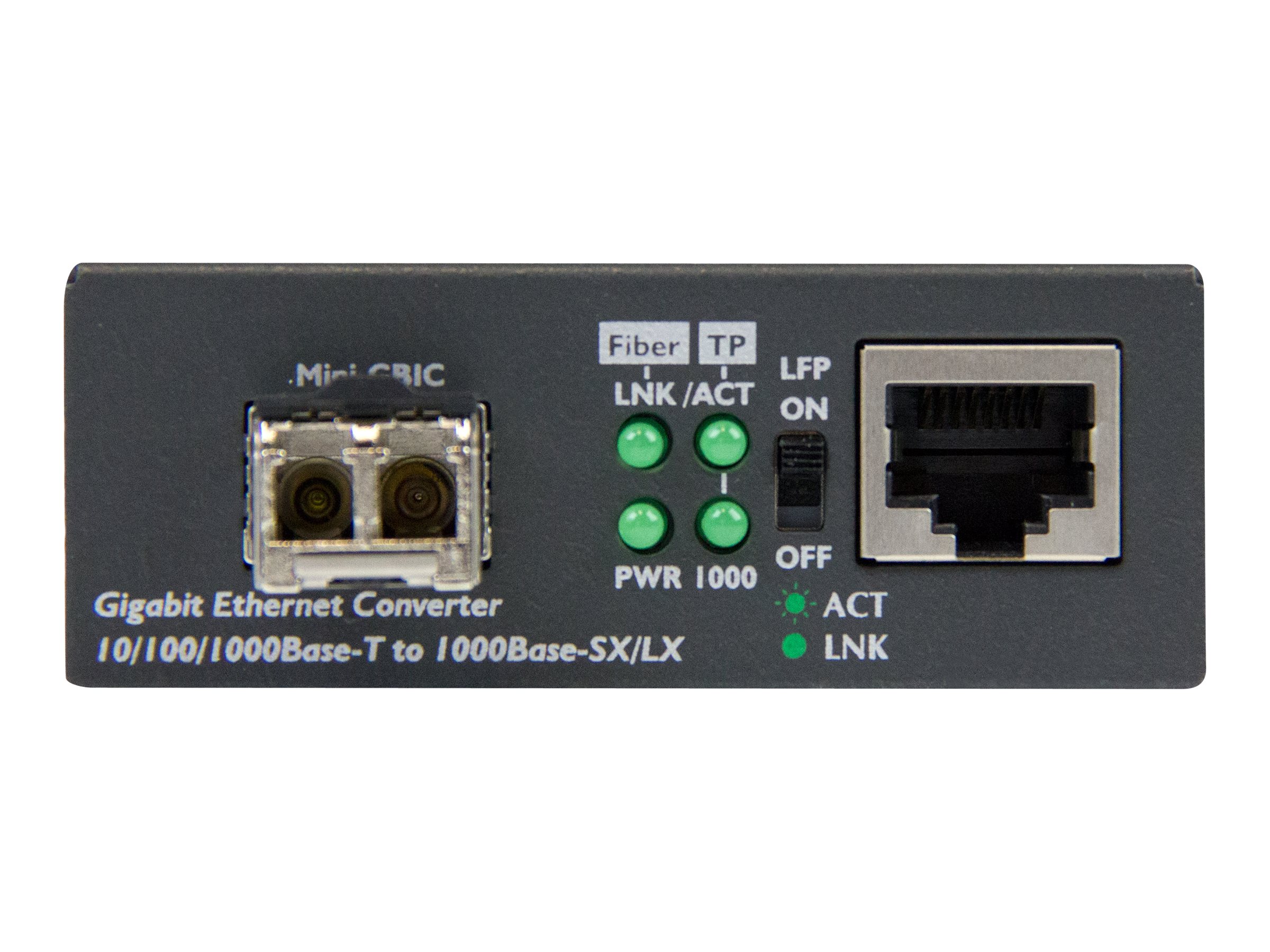 StarTech Gigabit Ethernet Glasfaser Medienkonverter