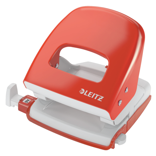 Esselte Leitz Locher NeXXt 5008 hellrot 30 Blatt