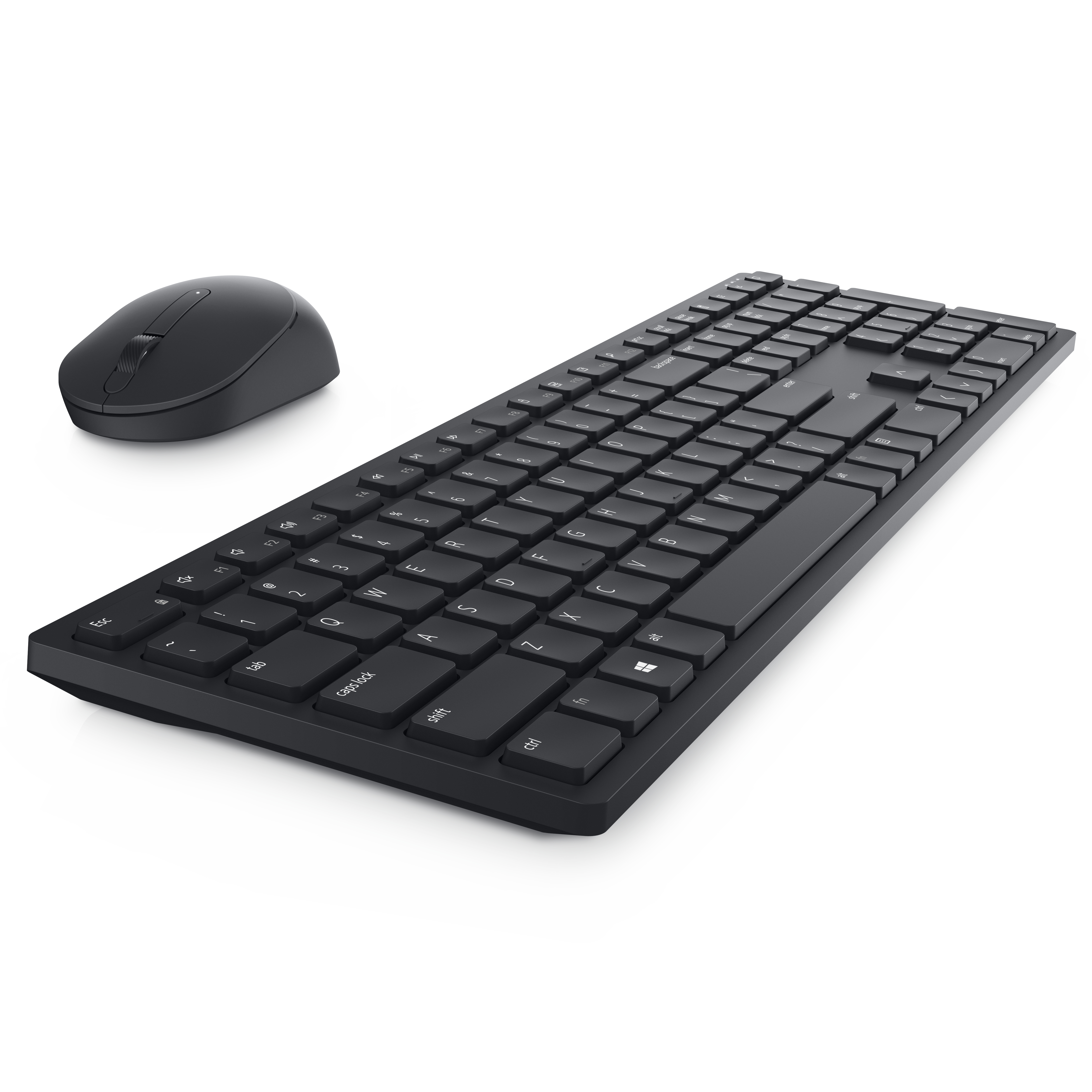 Dell Pro Tastatur+Maus Funk 1600dpi Schwarz