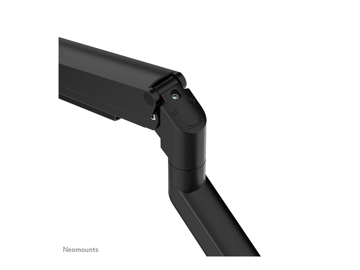 NEOMOUNTS Next Slim Desk Mount single display topfix clampgrommet black