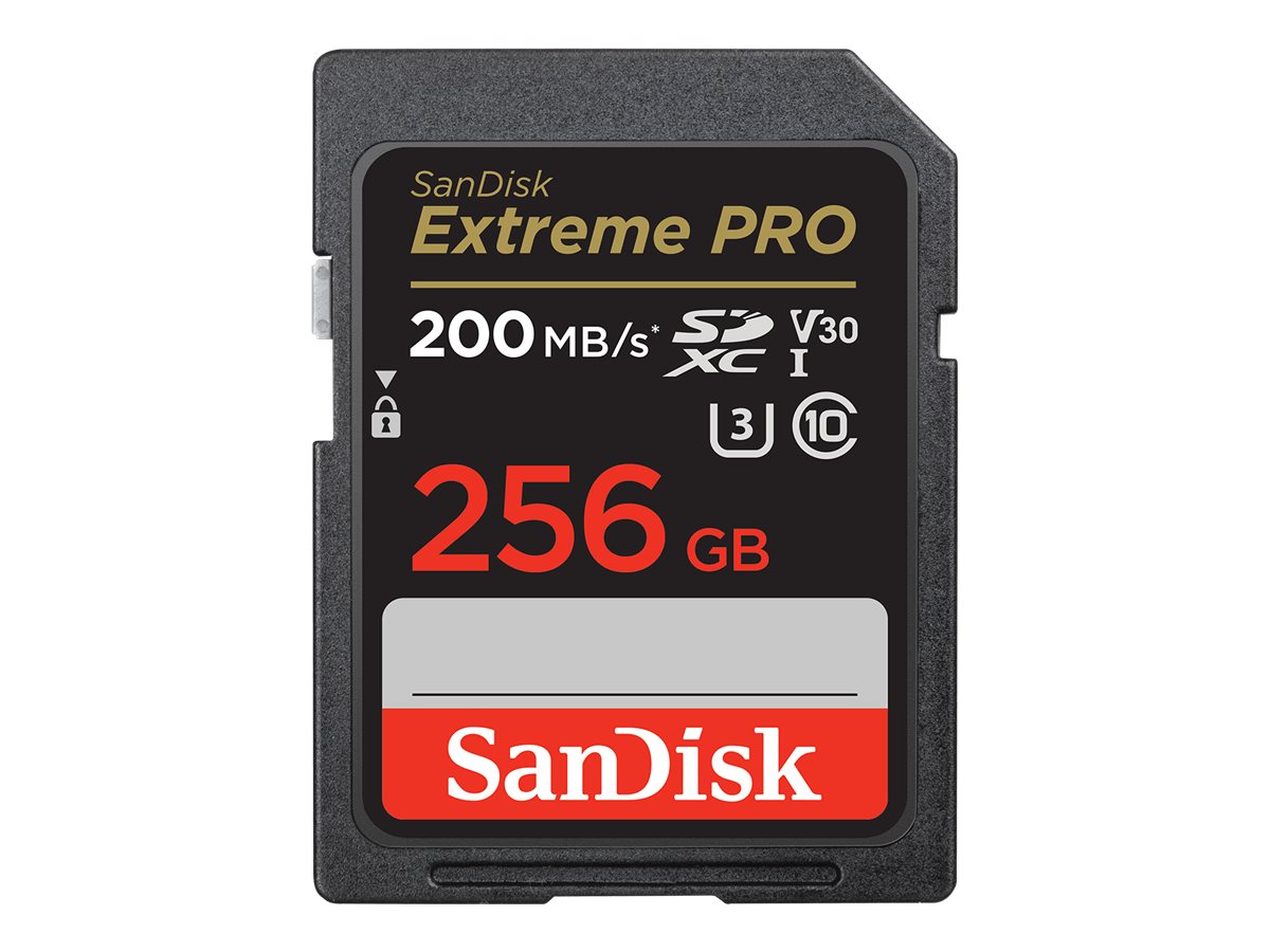 SanDisk Extreme Pro SDXC 256 GB