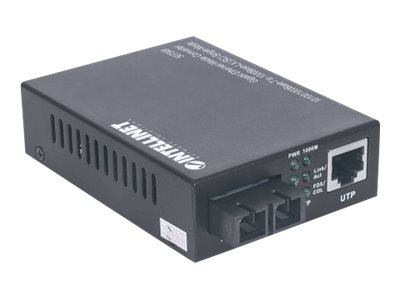 Intellinet Gigabit Ethernet Medienkonverter 1000Base-Lx SC