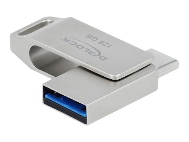 Delock USB-Flash-Laufwerk 128 GB USB 3.2 Metall