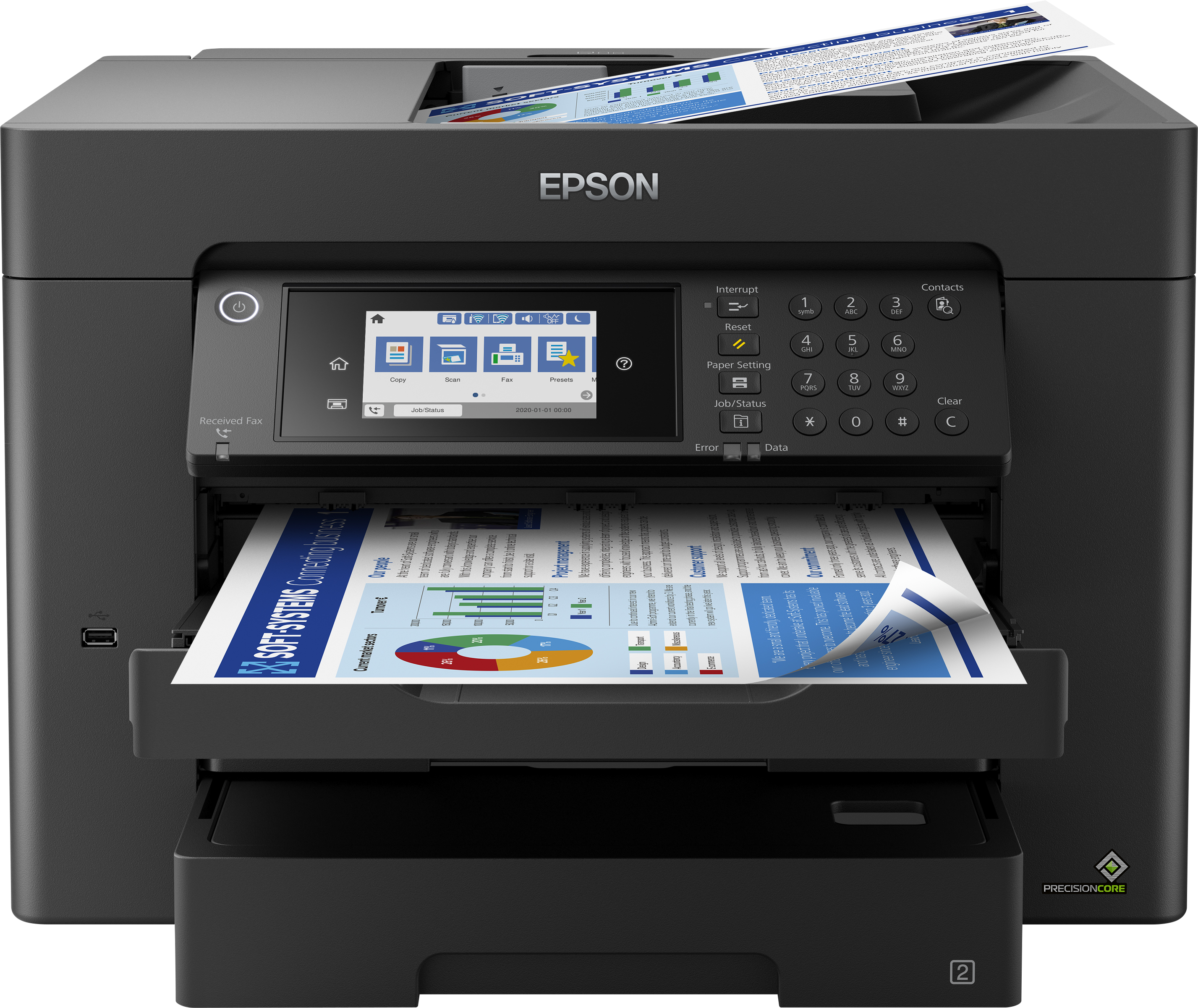 Epson WorkForce WF-7840DTWF A3+ Multifunktionsdrucker