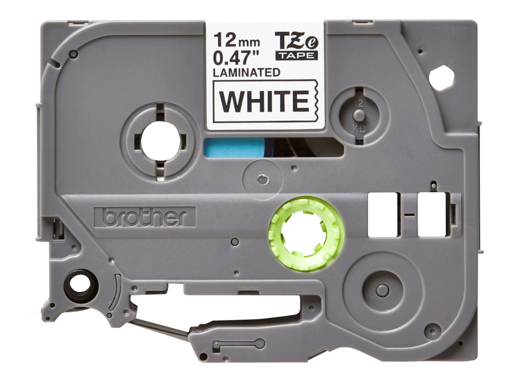 Brother TZe-231 12 mm schwarz/weiß