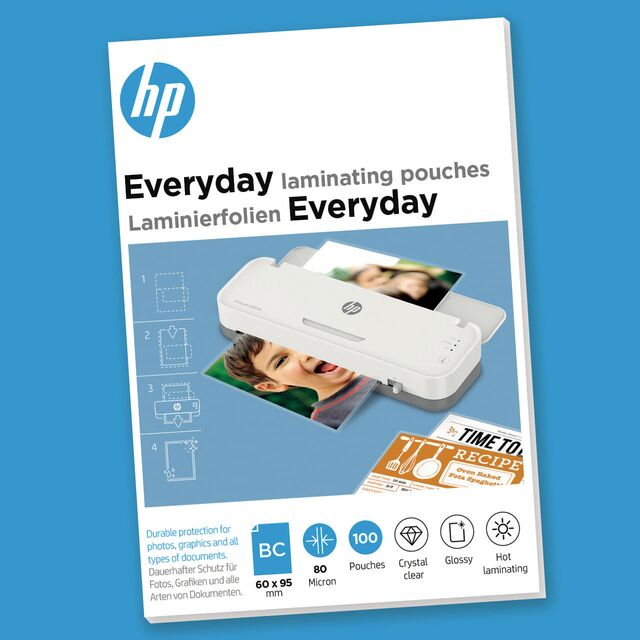 HP Everyday Laminierfolie glänzend 80 Micron 100 Stück
