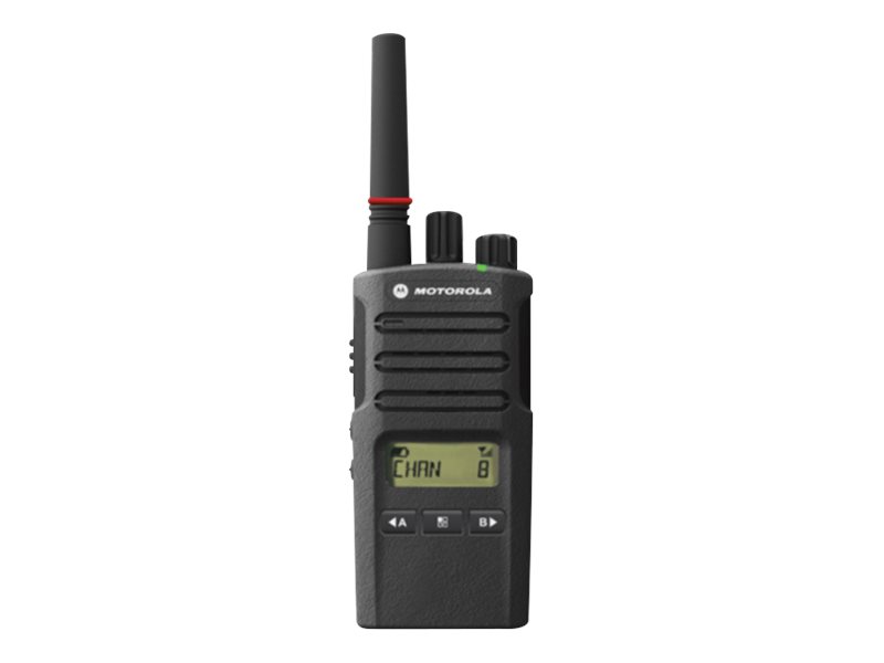 MOTOROLA XT460 HFG PMR446 IP55 mit Display best aus Funkgeraet Holster mit Guertelclip LiIonAkku 2200mAh 230V Ladegeraet