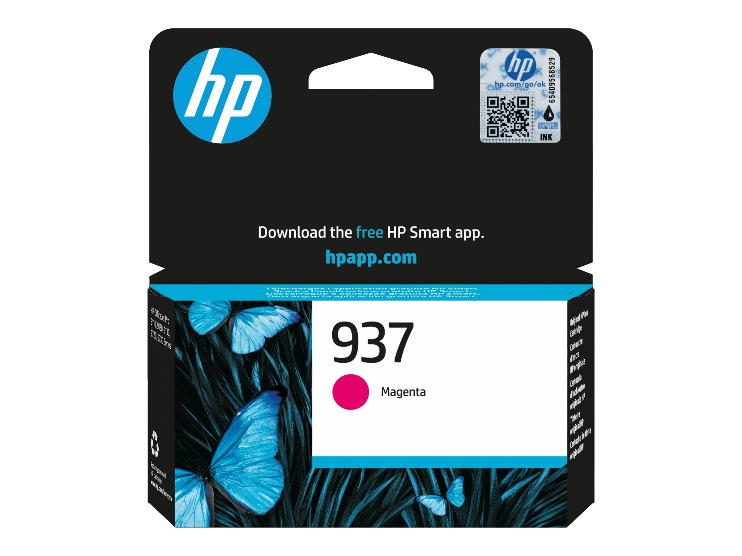 HP 937(4S6W3NE) magenta Druckerpatrone