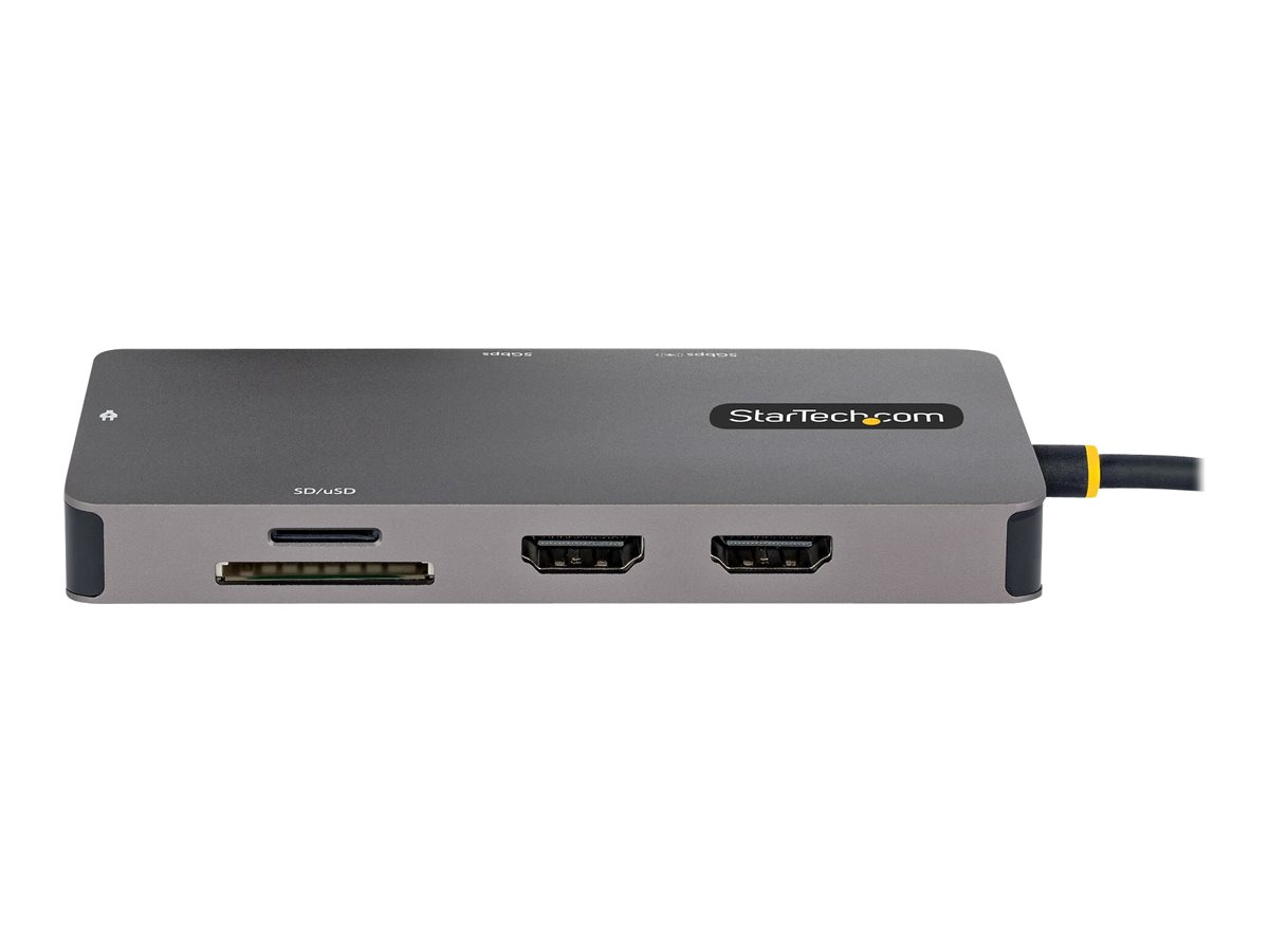 StarTech.com USB-C Multiport Adapter Dual HDMI 4K