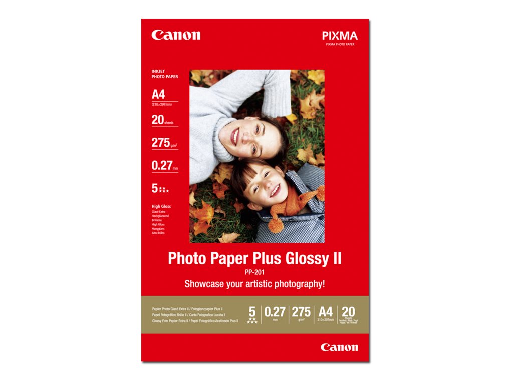 Canon Photo Paper Plus Glossy II PP-201 A4