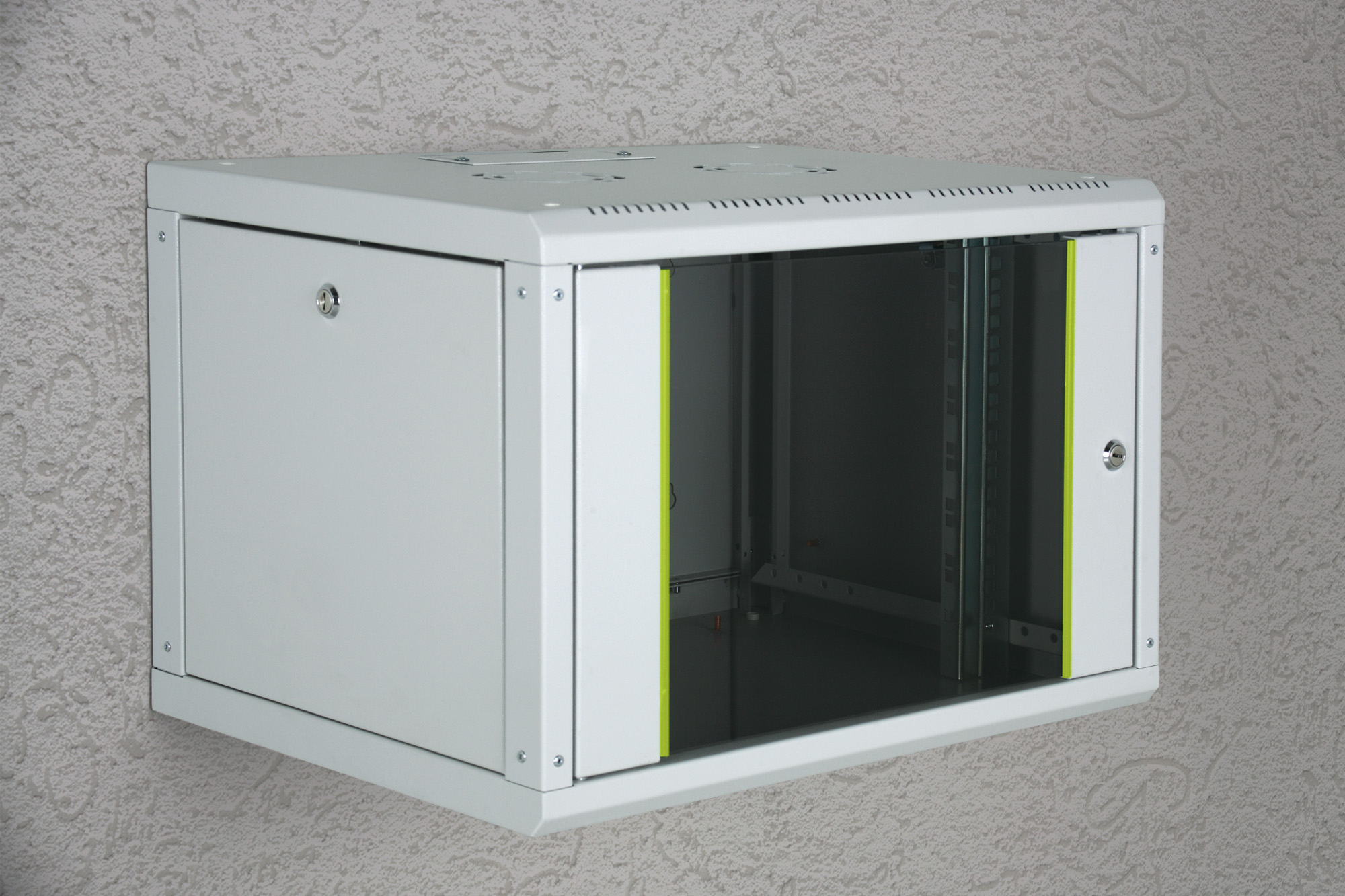 DIGITUS Wandgehaeuse Unique 9HE 509x600x450mm grau