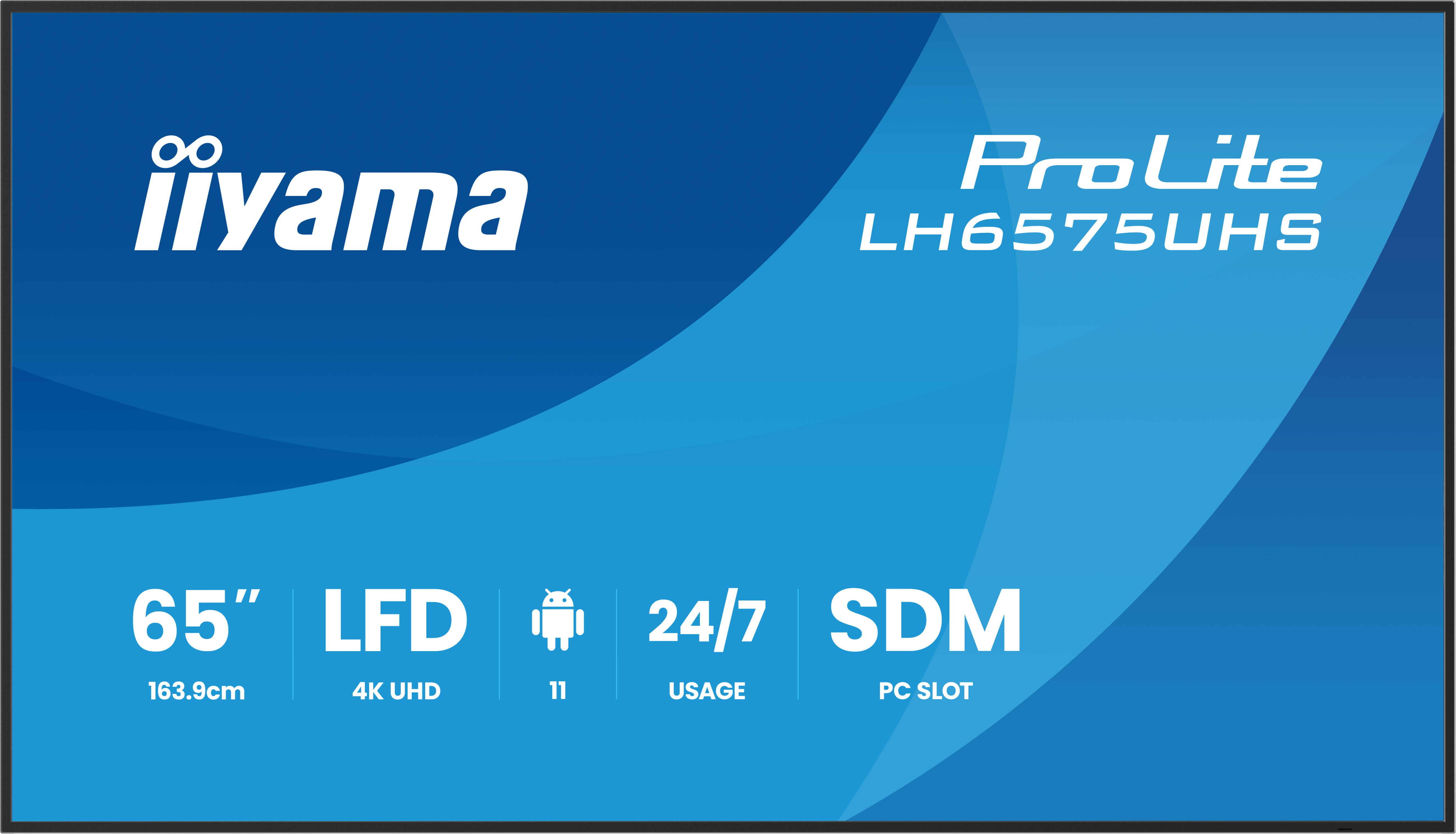 Iiyama ProLite LH6575UHS-B2AG 165 cm (65")