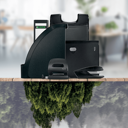 Esselte Leitz NeXXt Recycle Locher 30 Blätter 3 mm