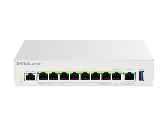 DLINK DBR600P Business PoE DualWAN VPN Router