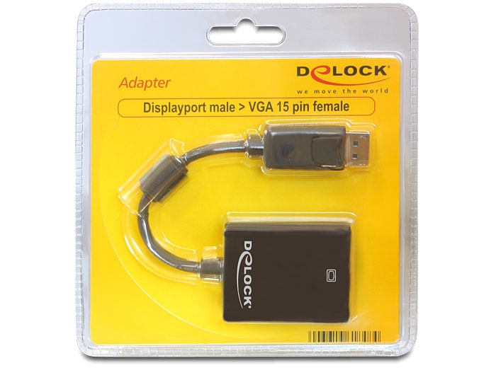 Delock DisplayPort zu VGA Adapter