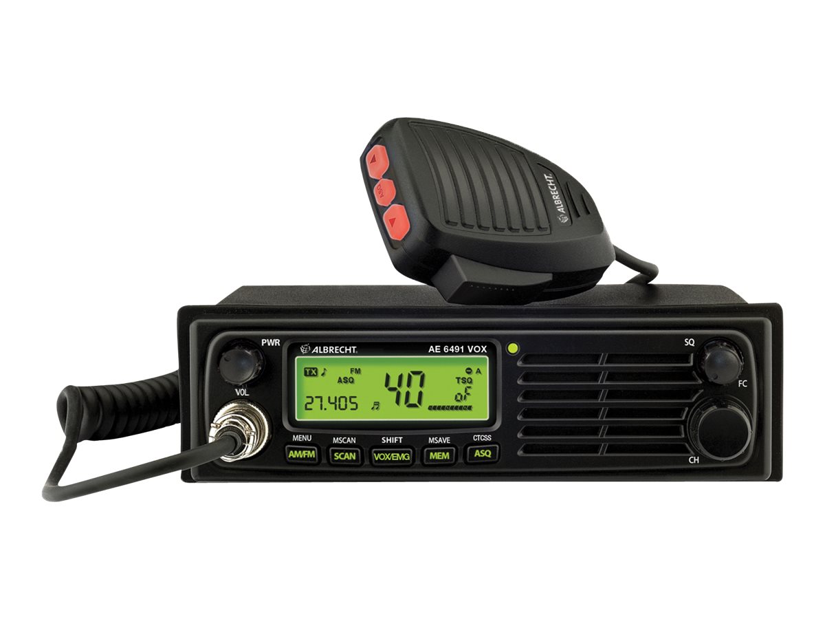 Albrecht AE 6491 VOX CBFunkgerät 1224V Freisprechfunkt