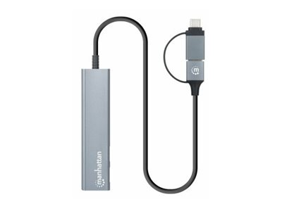 Manhattan Dockingstation USB‑C USB‑A