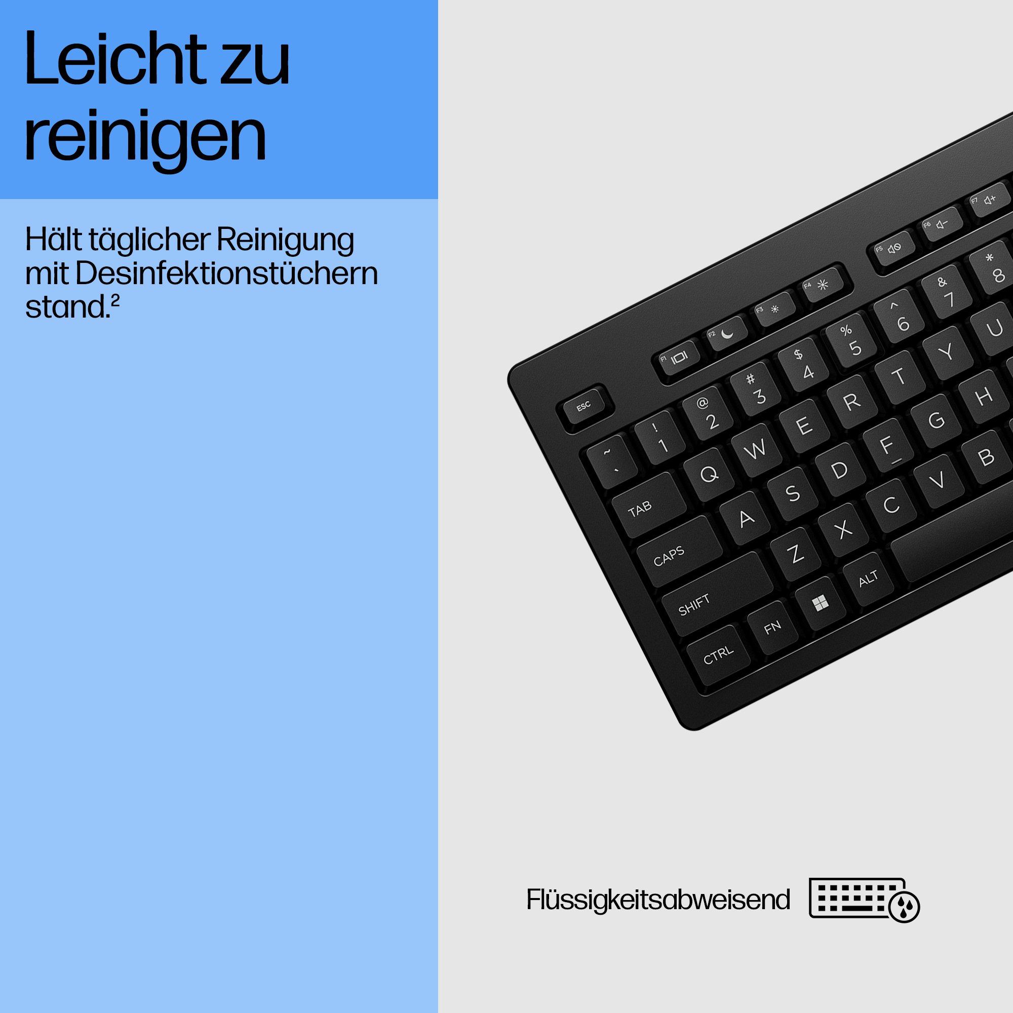 HP 125 G2 Tastatur Full Size USB