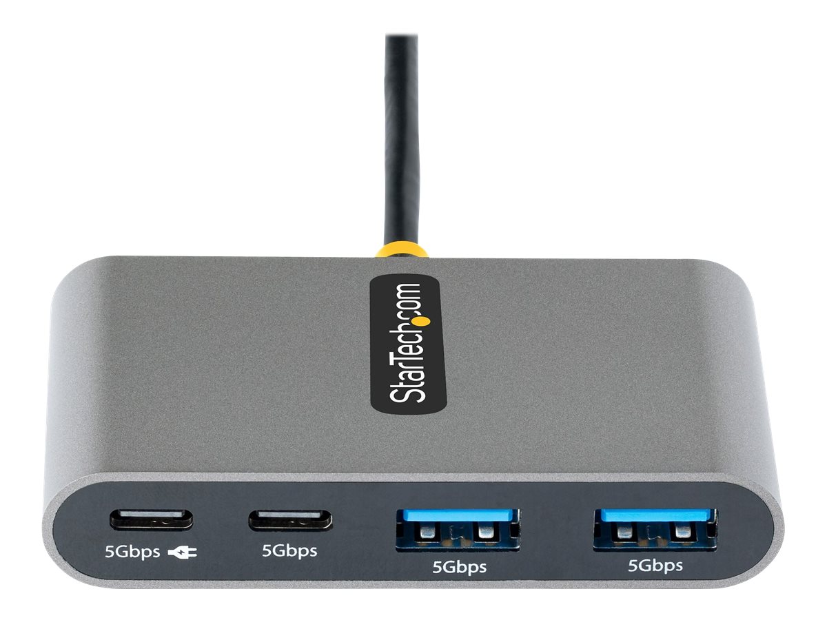 StarTech.com 4-Port USB-C Hub 5Gbps Power Delivery