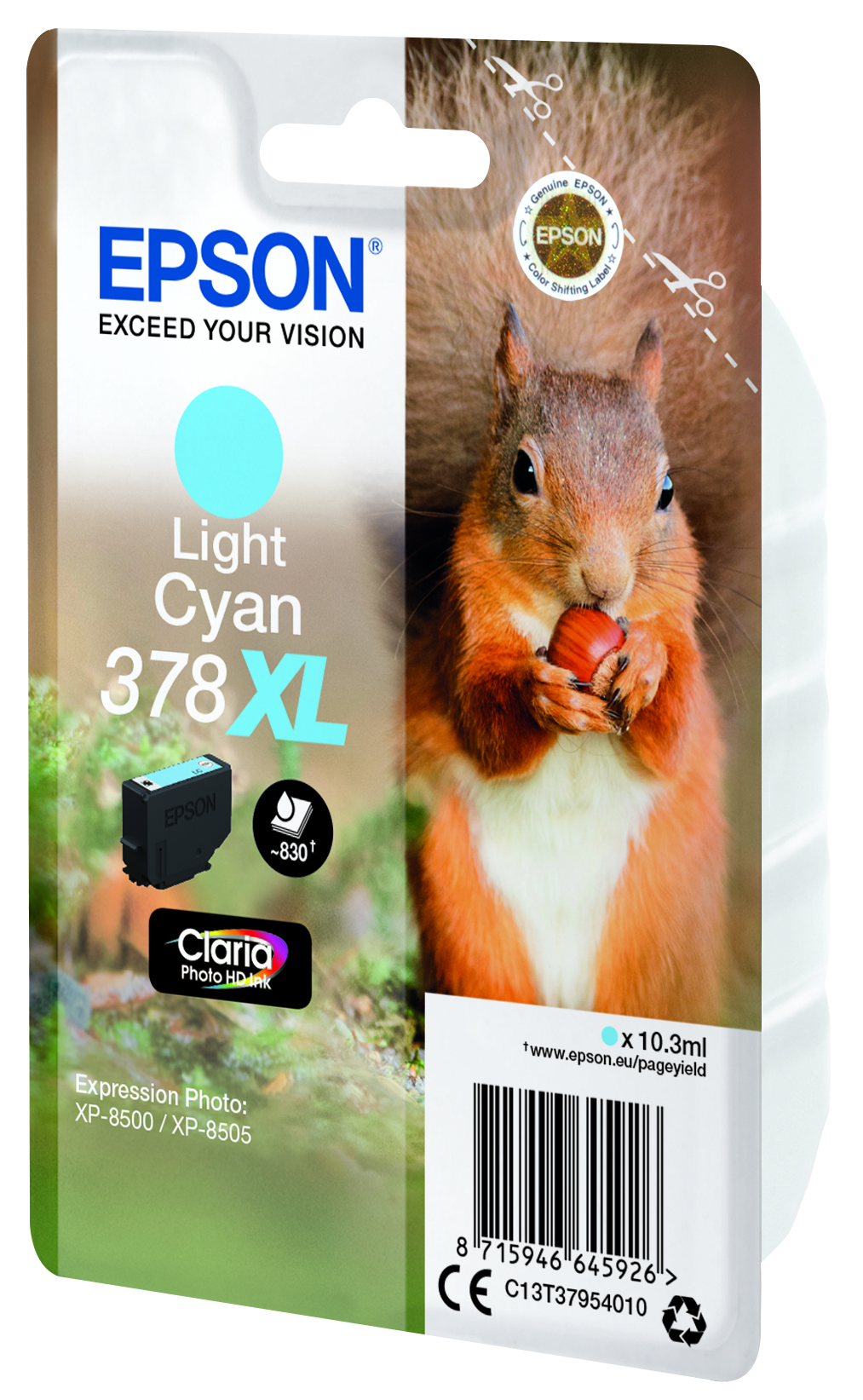 EPSON 378XLT37954 light cyan Druckerpatrone