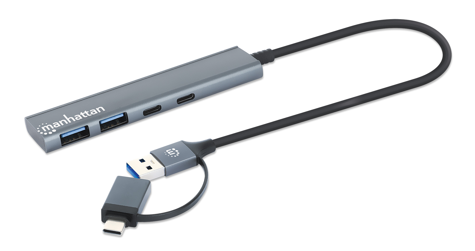 Manhattan Dockingstation USB‑C USB‑A