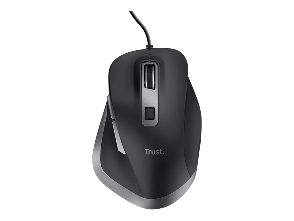 24728 TRUST Fyda eco Maus 6Tasten Kabel