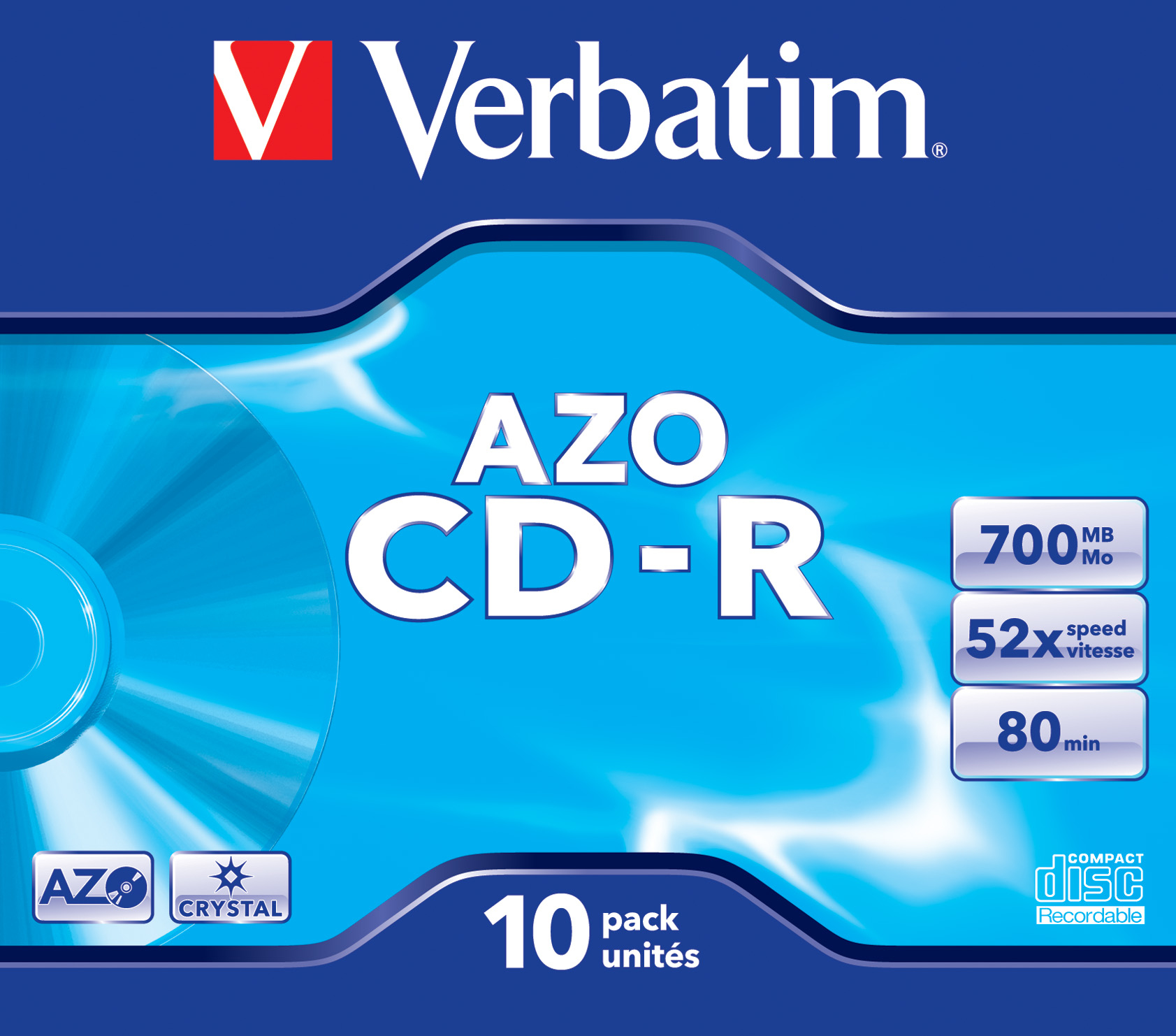 verbatim CDR 700 MB, 10 St