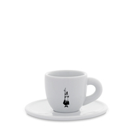 Bialetti Moka Tasse Porzellan weiß 80 ml