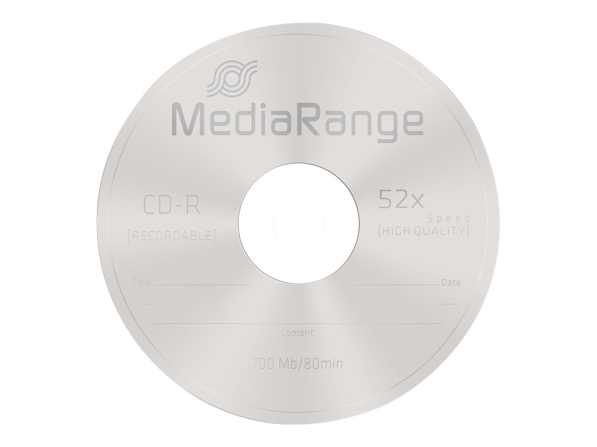 MediaRange CD-R 700 MB 50 St