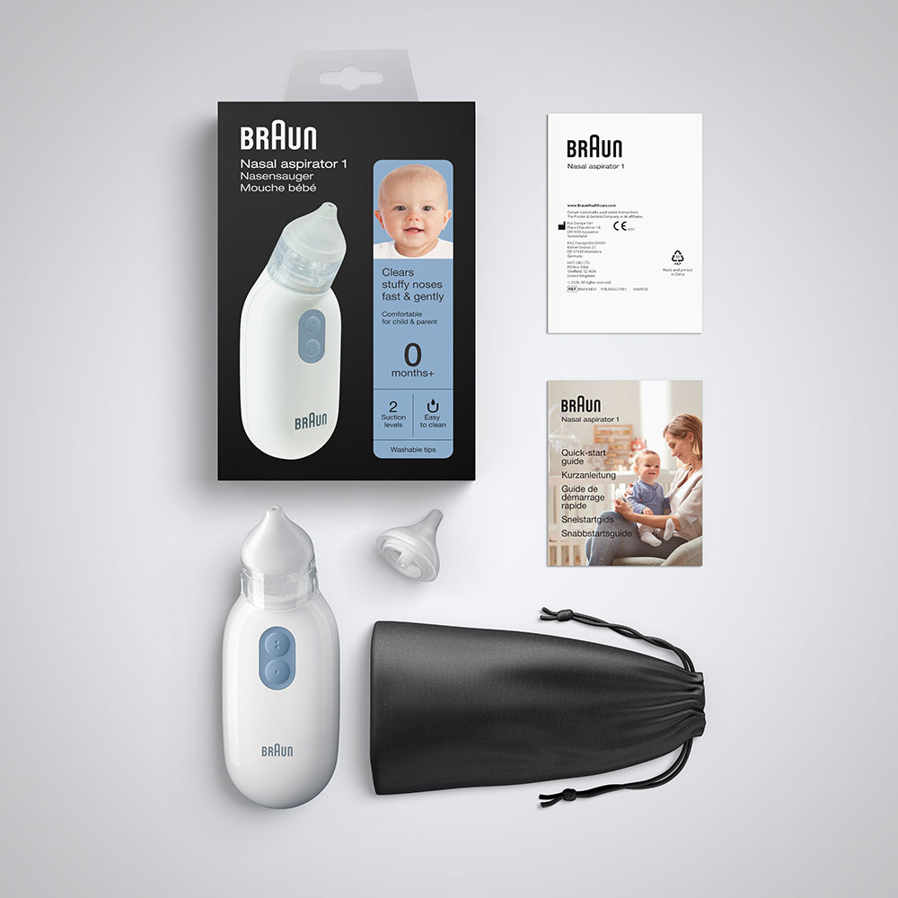 Braun BNA100 Nasensauger schnurlos