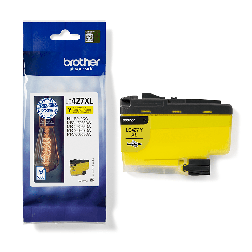 Brother LC-427XLY Tintenpatrone Gelb