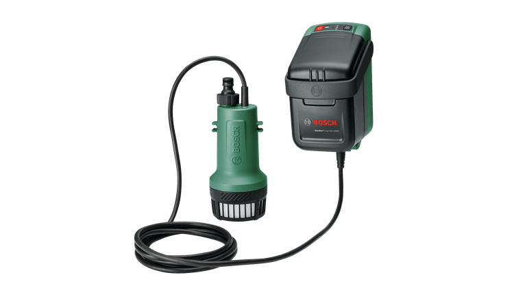 Bosch GardenPump 18V-2000 Tauch-Druckpumpe 2.5 Ah