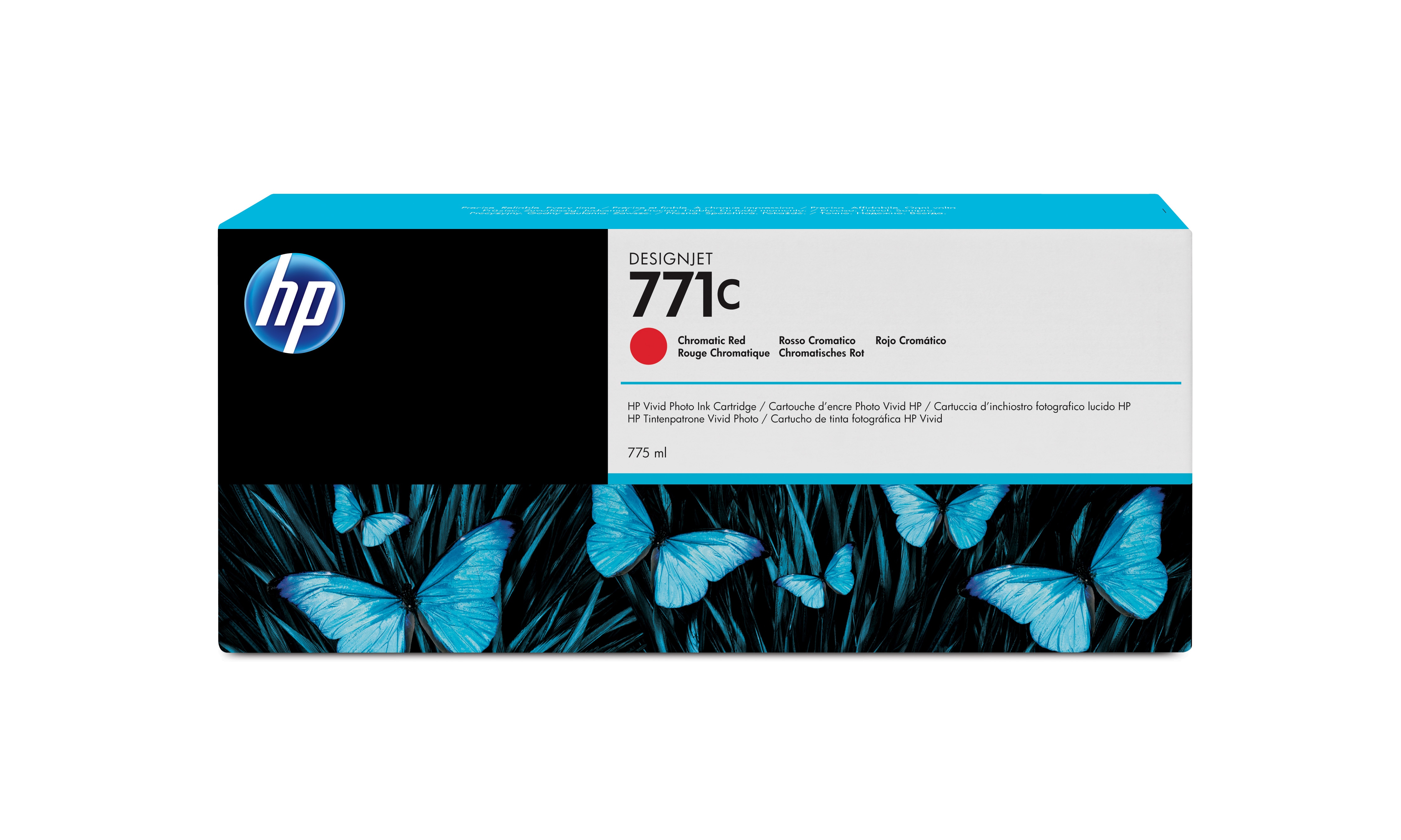 HP 771C Tintenpatrone Chromatic Red