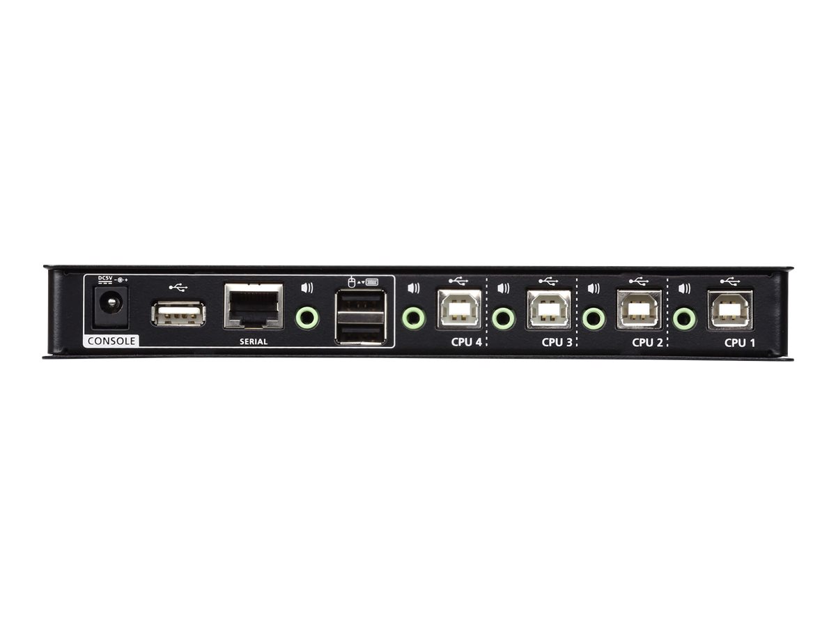 ATEN CS724KM 4-Port KVM/Audio/USB-Switch