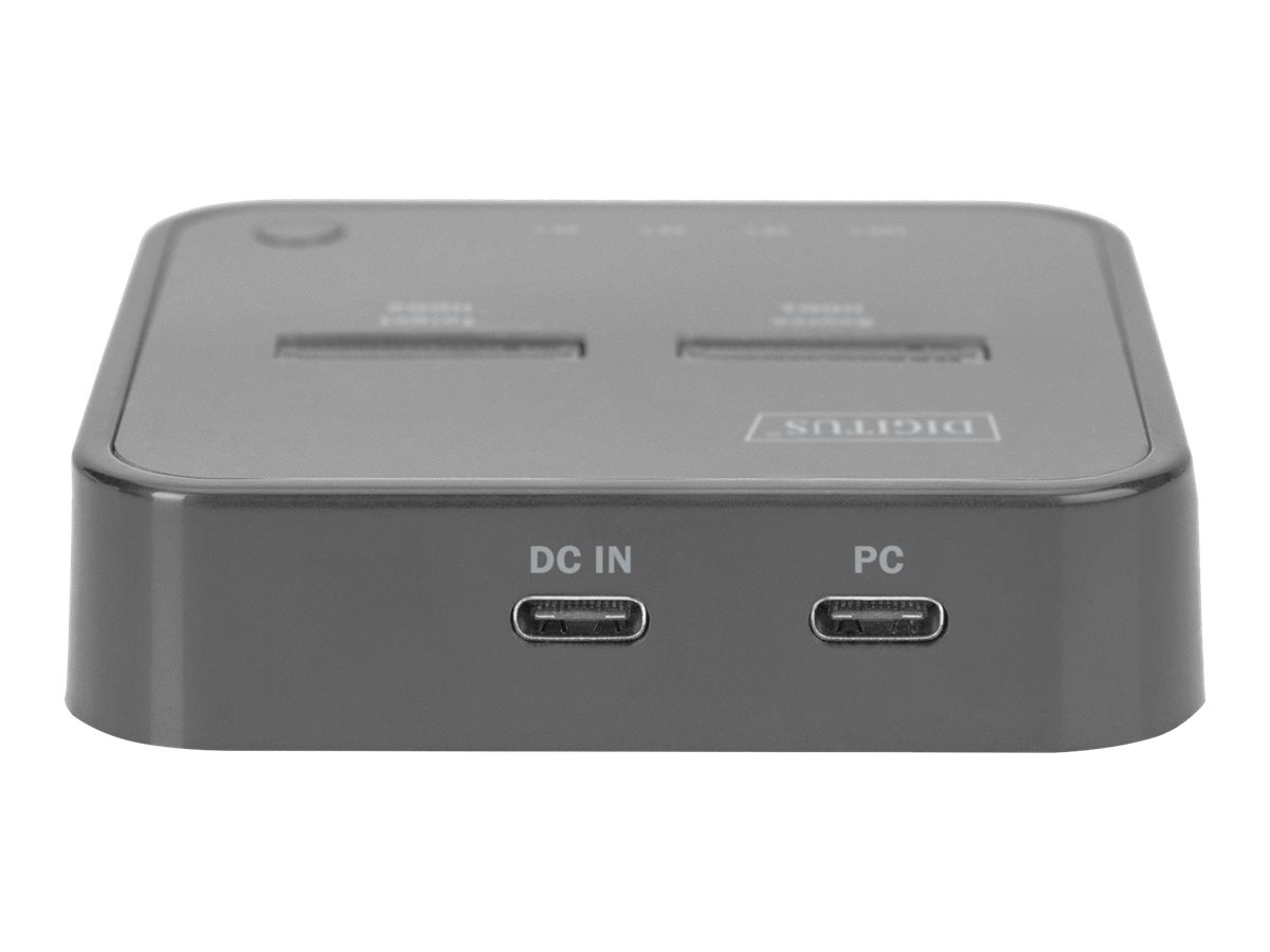DIGITUS Dual M.2 NVMe SSD Docking Station USB-C