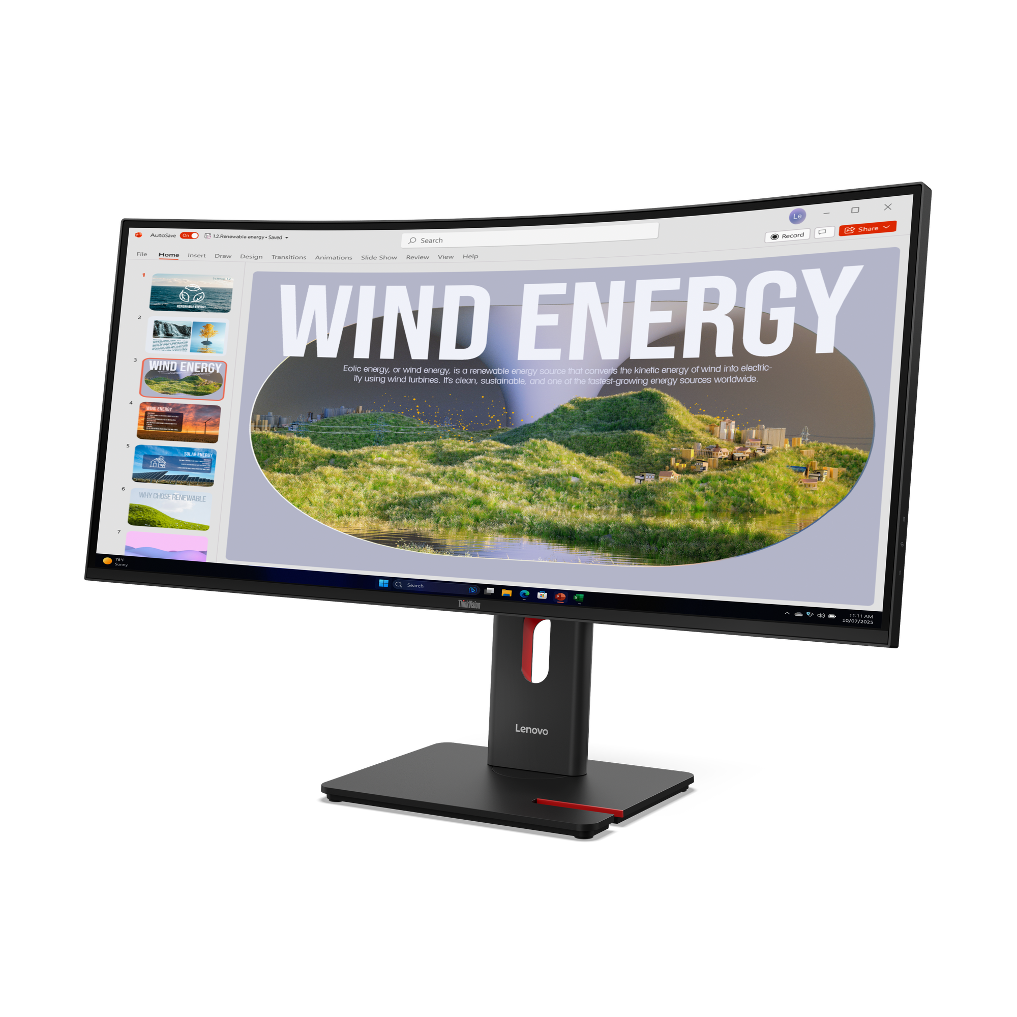 Lenovo ThinkVision T34WD-40 WQHD USB-C 34