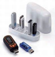 Exponent USB-Stick-Box weiß