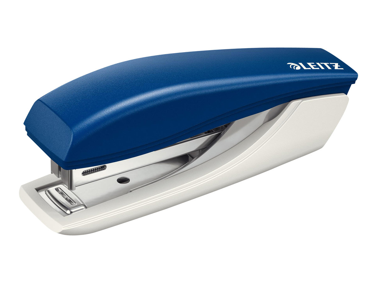 Esselte Leitz Mini Hefter blau 10 Blatt 1 mm
