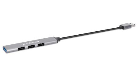 Manhattan USB-A 4-Port Hub 3x USB 2.0 1x USB 3.2 Gen1