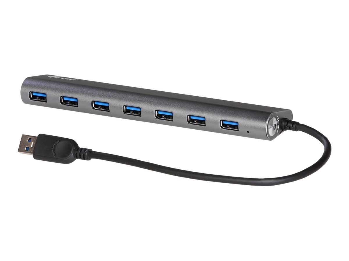 i-tec USB 3.0 Metal Hub 7-fach silber