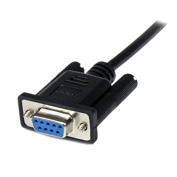 StarTech DB9 RS-232 Nullmodemkabel 2m Stecker-Buchse