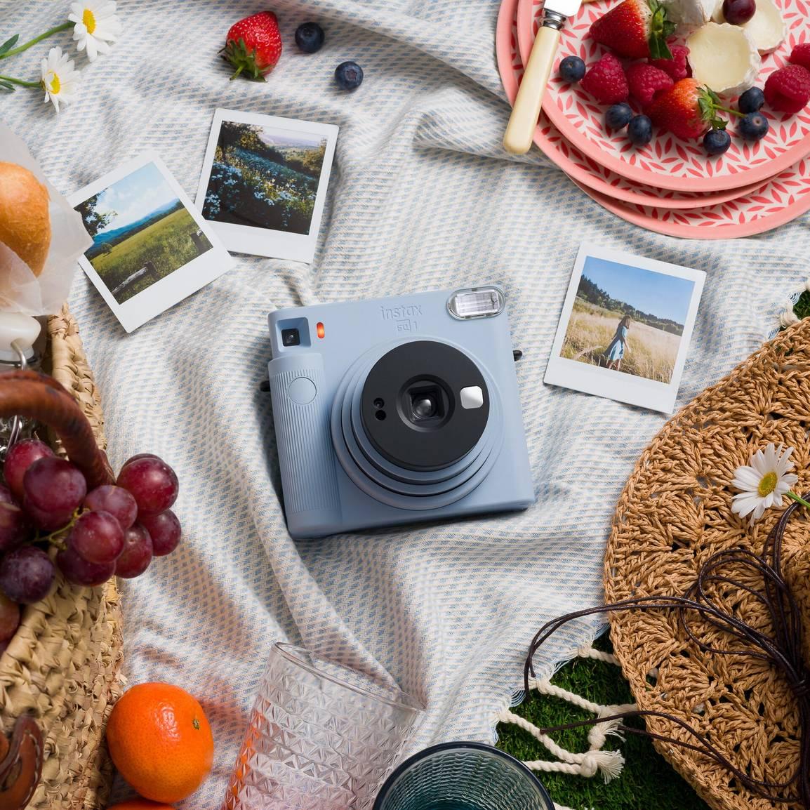 FUJIFILM INSTAX SQUARE instax SQUARE SofortbildkameraFilm weiss, 20 St