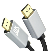 Helos DisplayPort-Kabel Premium 8K 1m DP 1.4